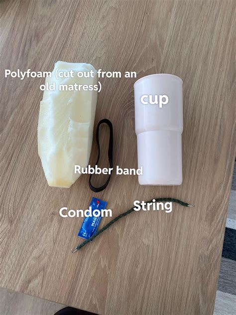 diy fleshlight silicone